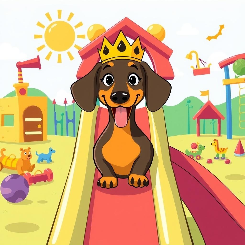 The Adventures of Princess Peachy the Dachshund