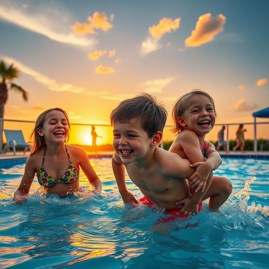 Poolside Adventures cover image