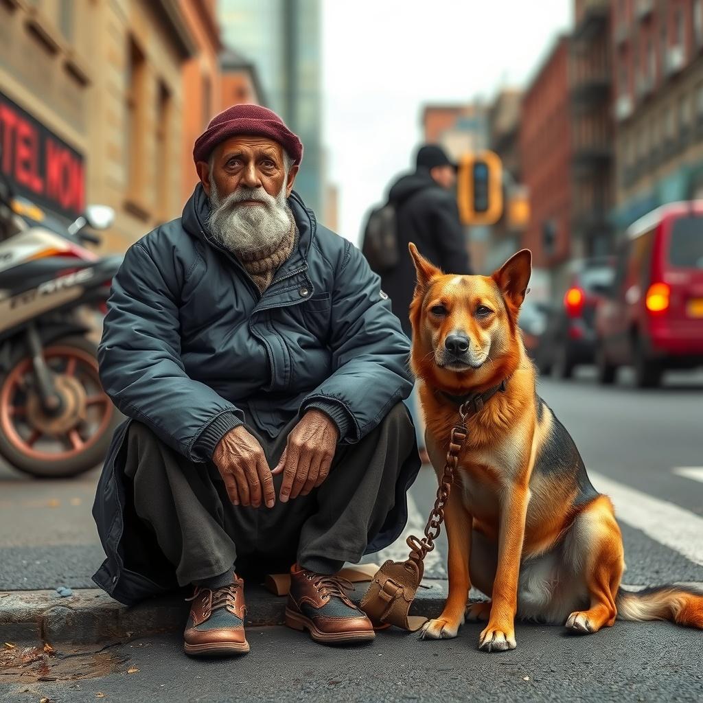 The Beggar and the Street Dog
