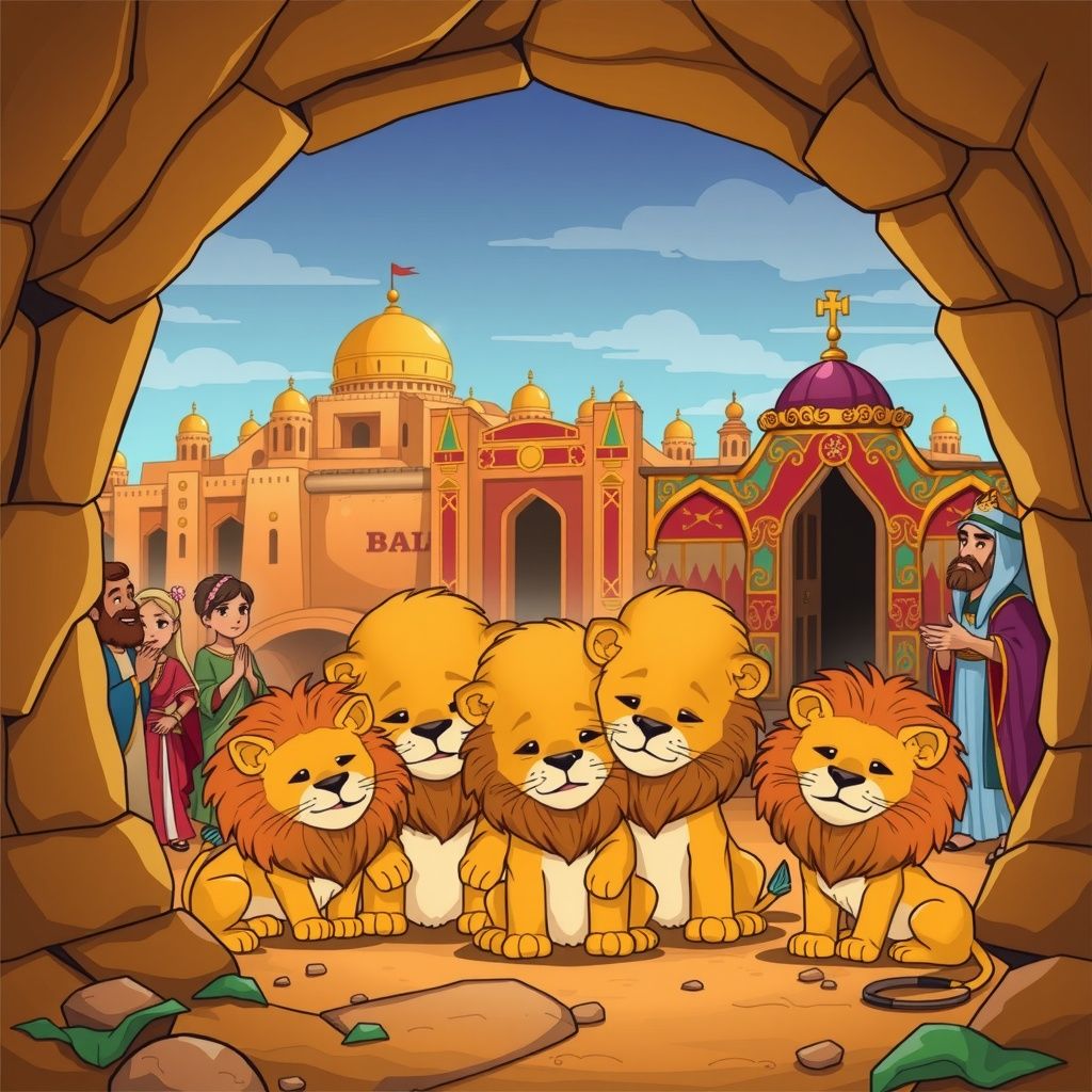 Daniel Faith Amidst Lions