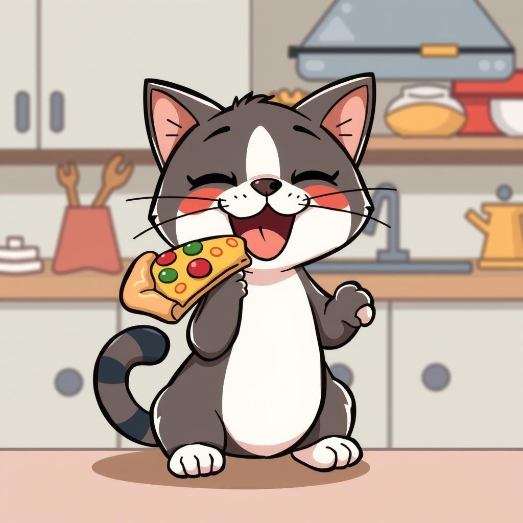 The Cat's Pizza Adventure