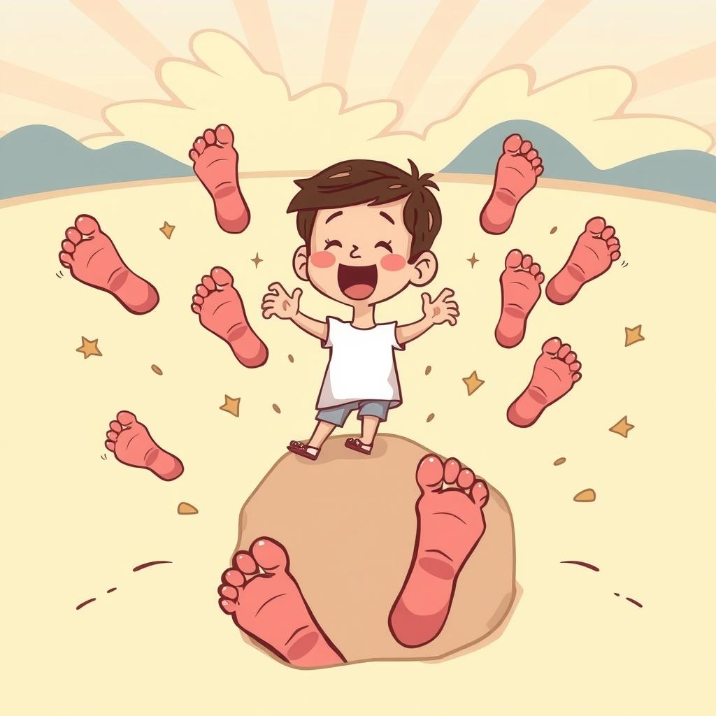 Feet Pile: The Tale of Milo