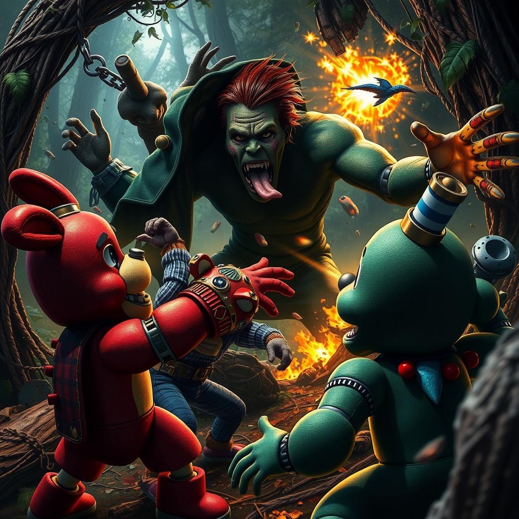 FNAF vs Poison Ivy: Rescue Asher
