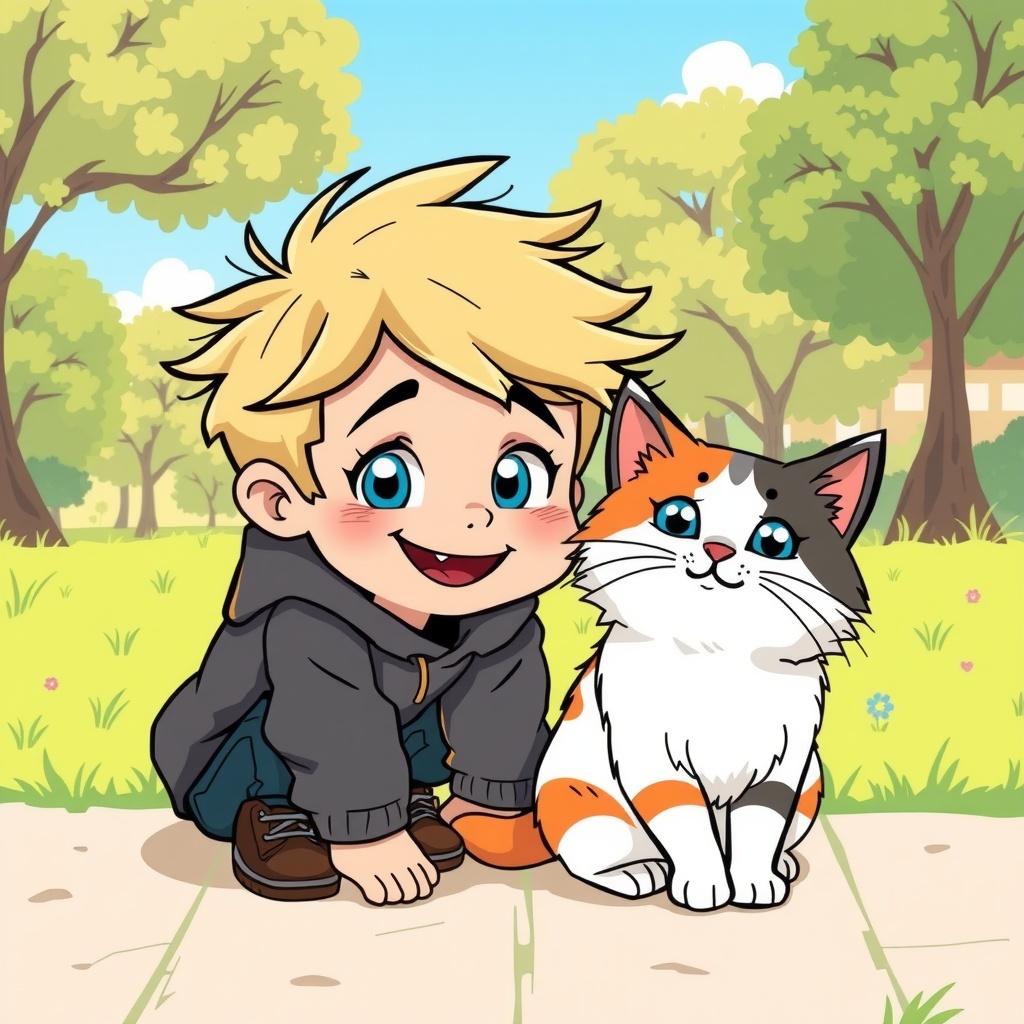 Tobey And The Little Cat