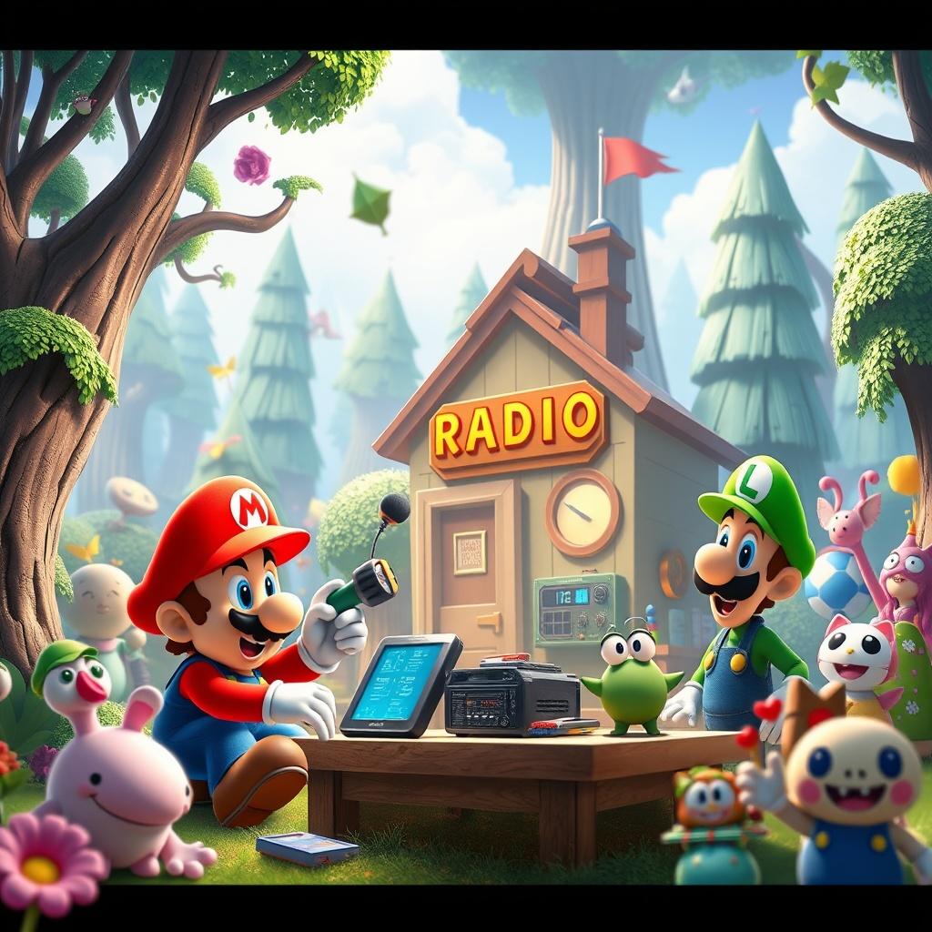 Building the Radio Station Adventure