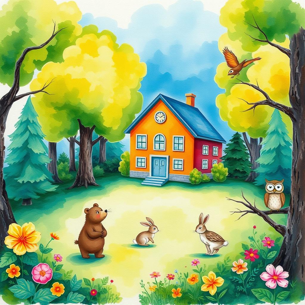 The Courageous Little Bear