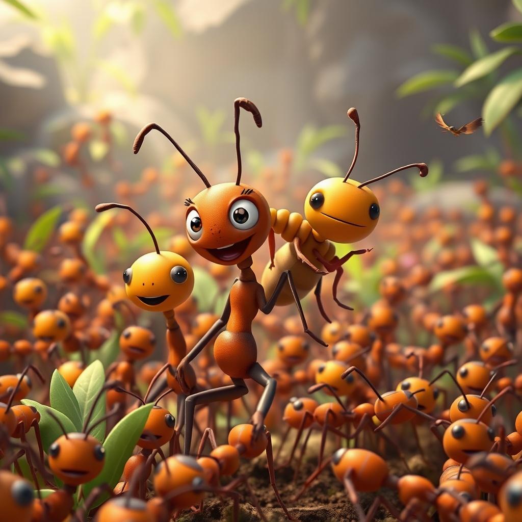 The Ants' New Home