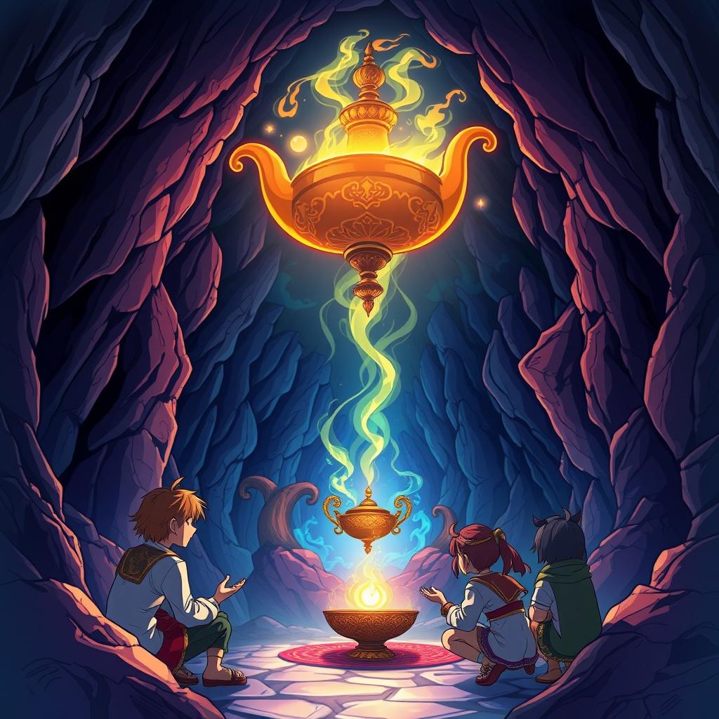 The Genie of Evernight Cave
