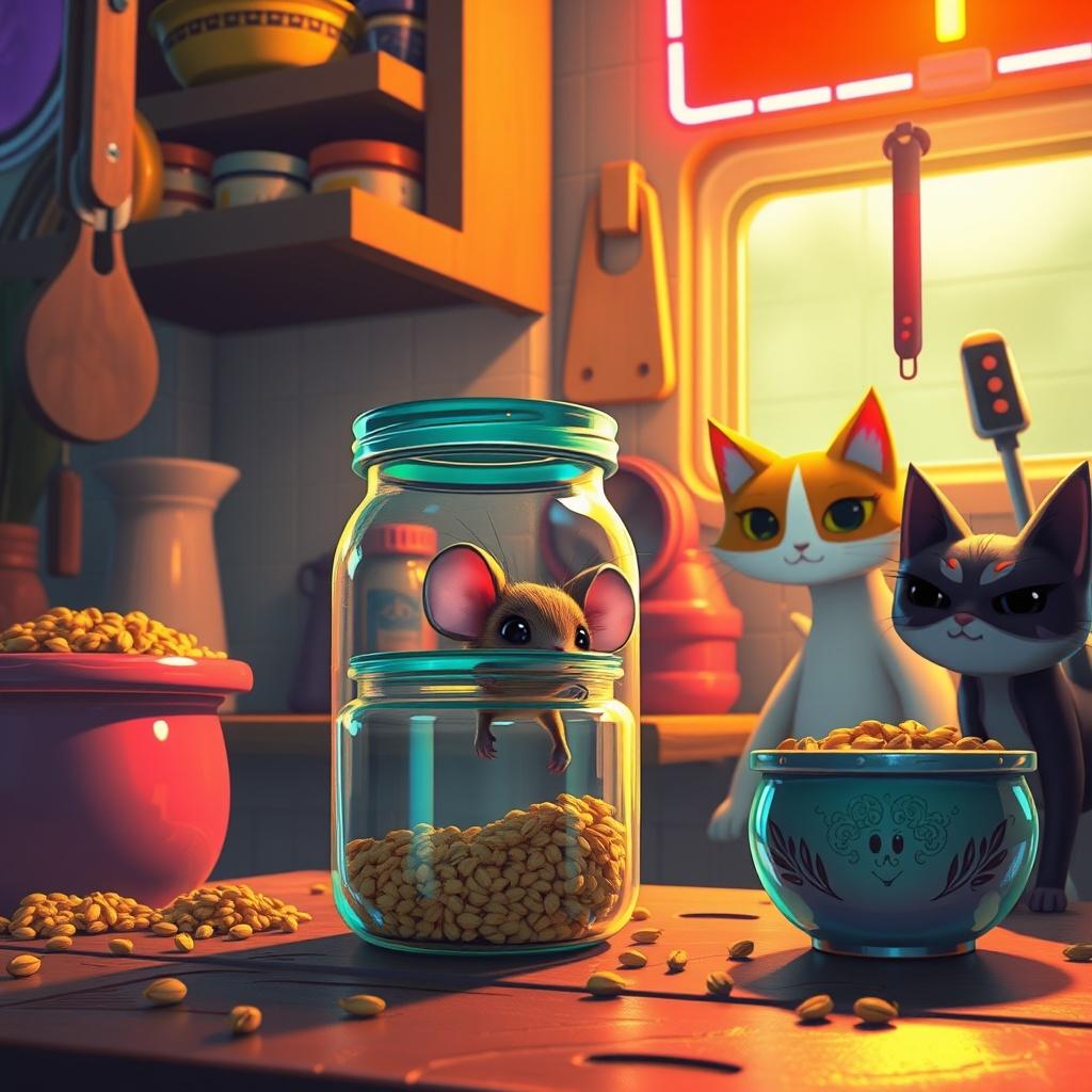 The Clever Mouse and the Cunning Cat