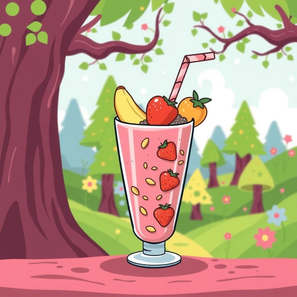 Luna and the Magic Smoothie