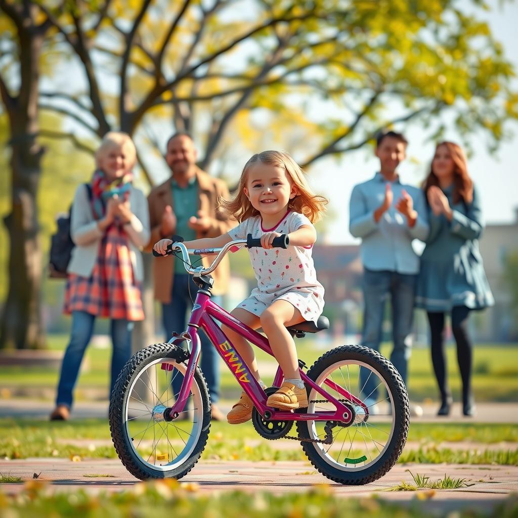 Emma’s First Bike Ride