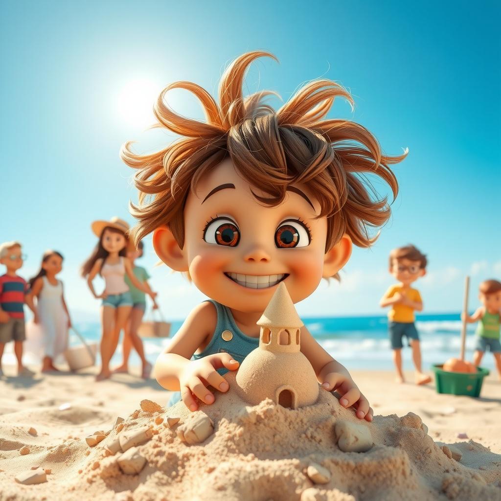 Justin’s Beach Adventure
