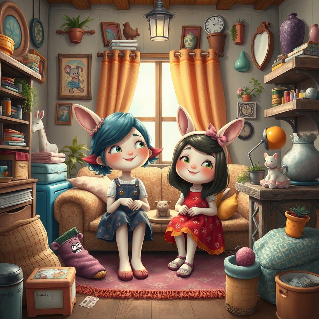 The Tale of the Clever Mouse and the Cunning Cat