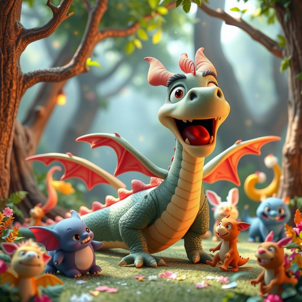 Dragon and the Magic of Laughter