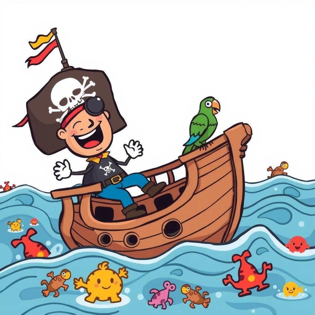 Captain Gigglepants and the Lost Laugh