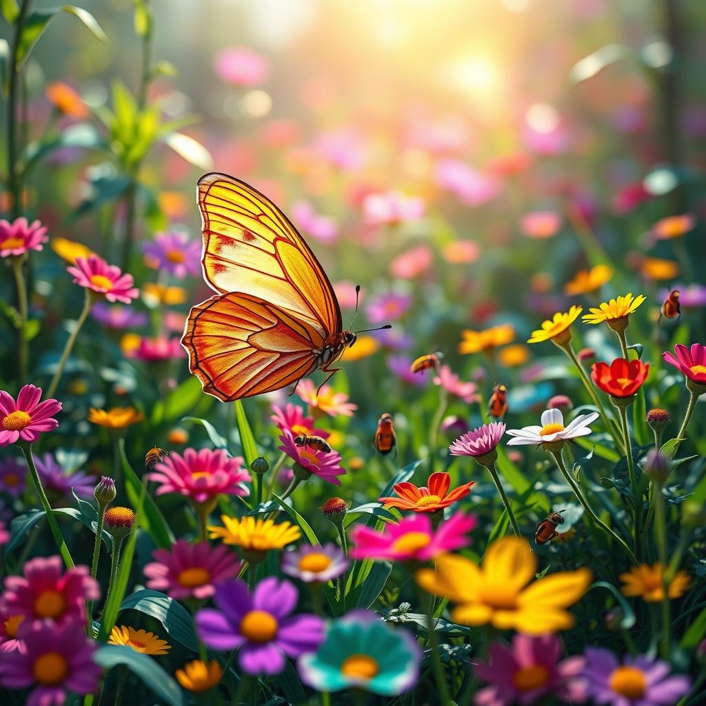 Nature's Micro Marvels: Sarah, The Curious Butterfly