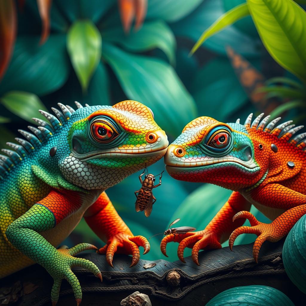 The Lizard's Feast