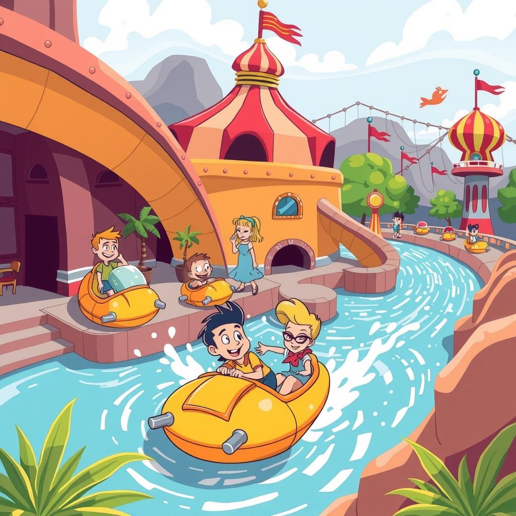 The Jetsons Ride Splash Mountain