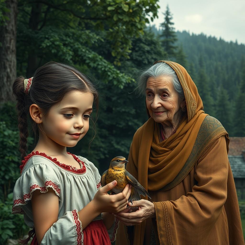 The Little Girl Who Saved a Bird
