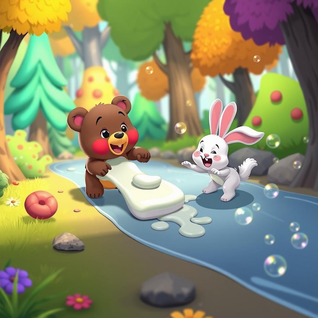 Berry’s Slippery Soap Slapstick Adventure