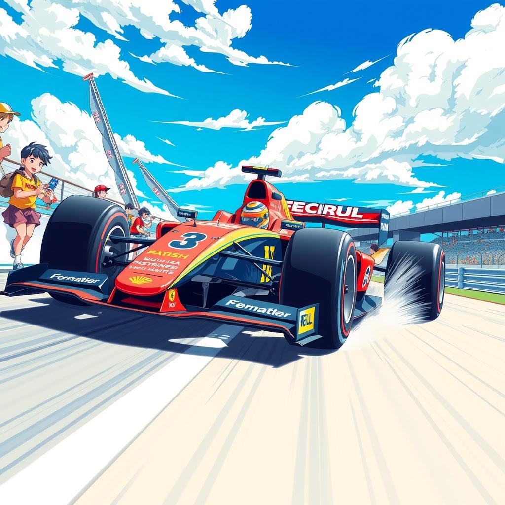 The Racing Legend: Bruno's First Race