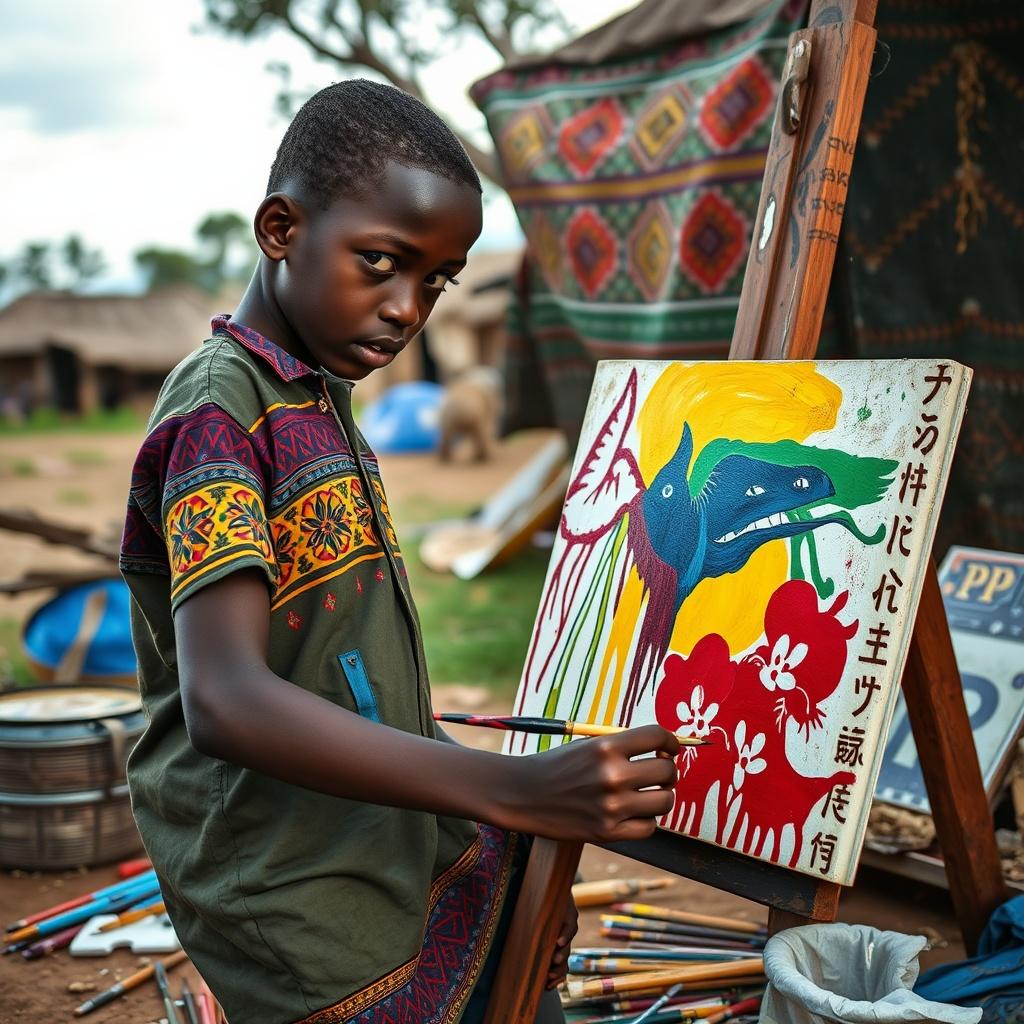 African Talented Child