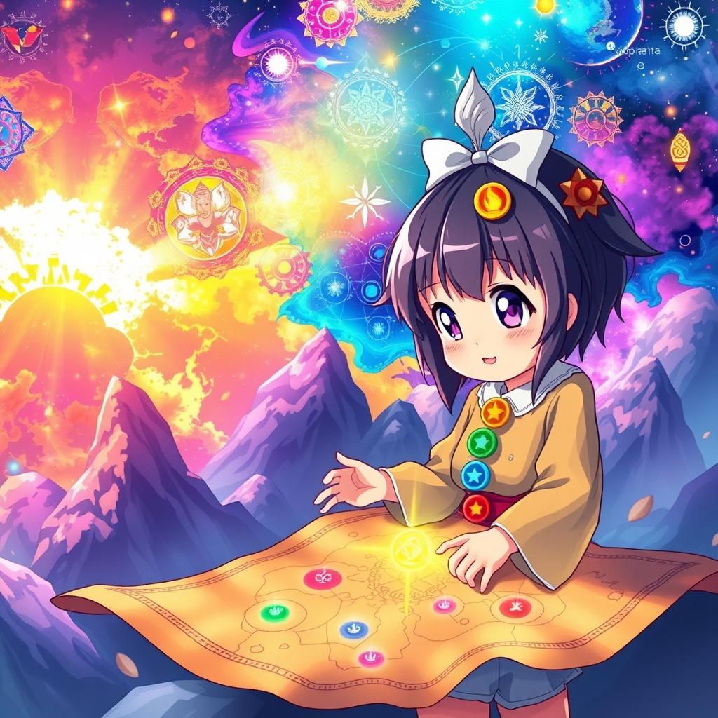 The Journey of the Seven Colors