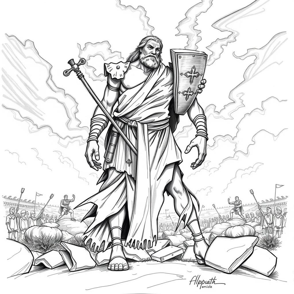 David and Goliath