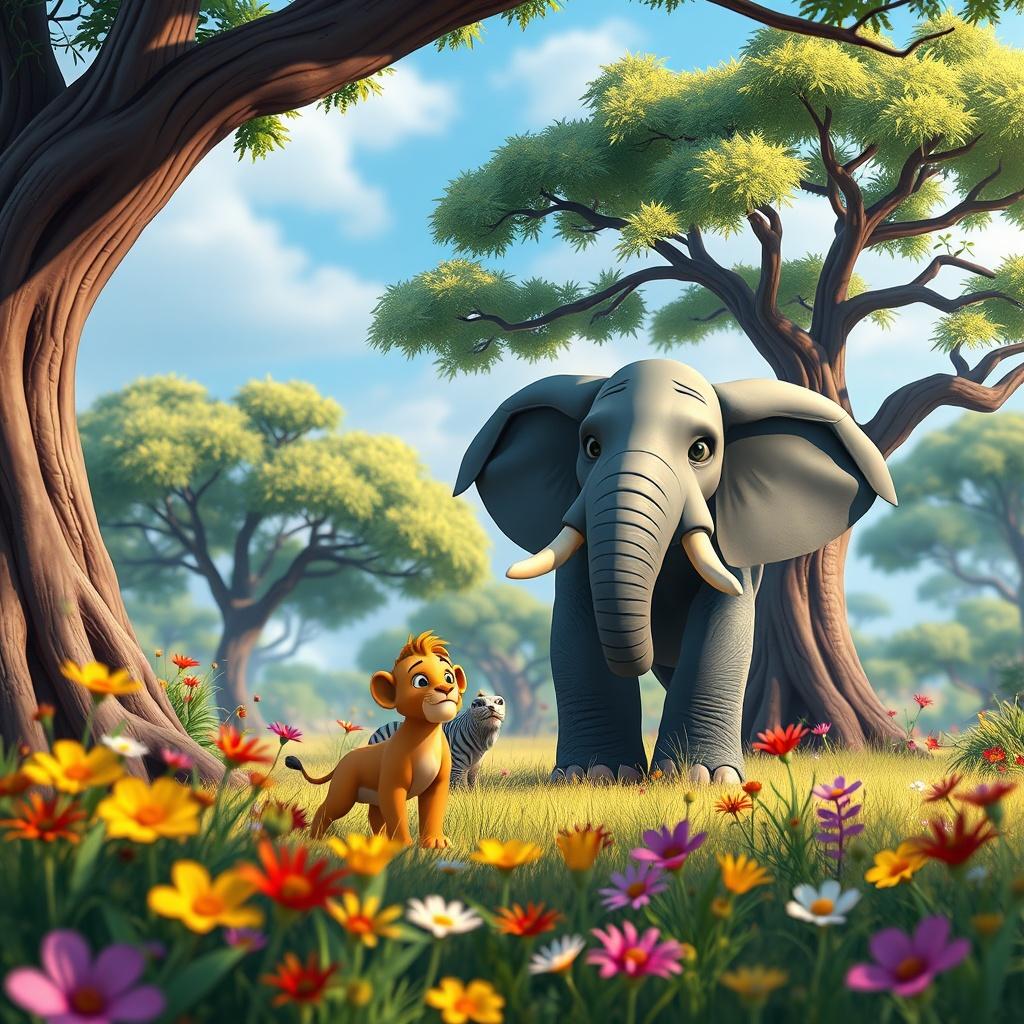 The Adventure of Leo the Brave Little Lion