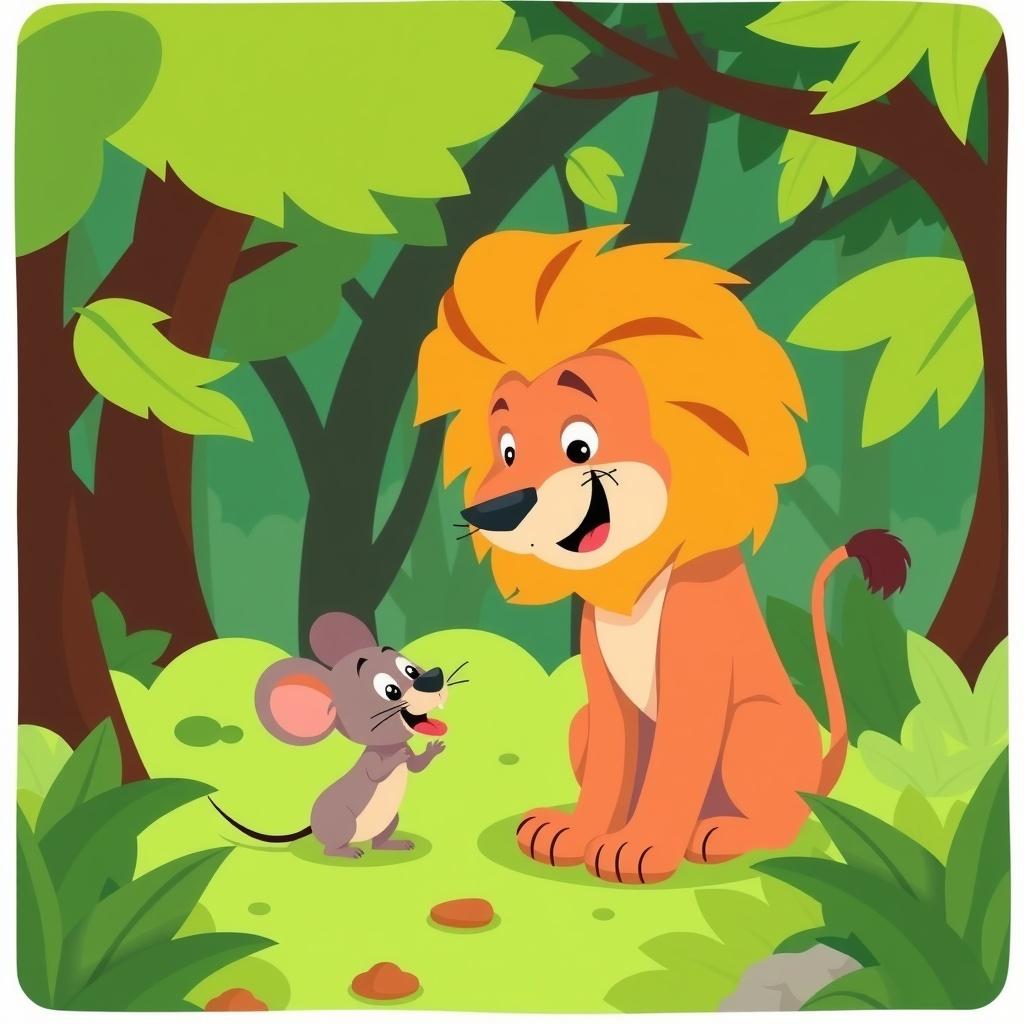 The Lion and the Mouse