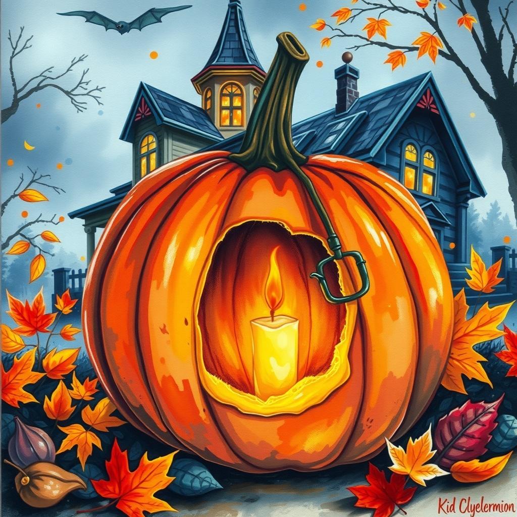The Pumpkin’s Candle