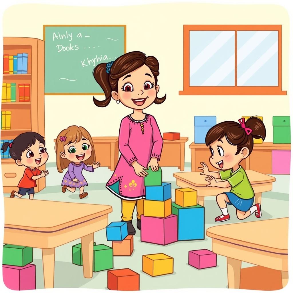 Khushi's First Day of School