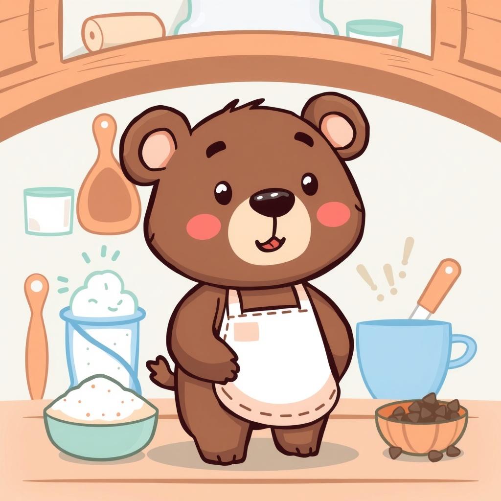 The Bear Who Wanted to Bake Cookies