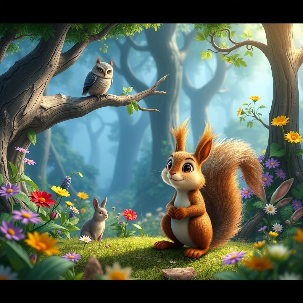Pip the Curious Squirrel's Big Adventure