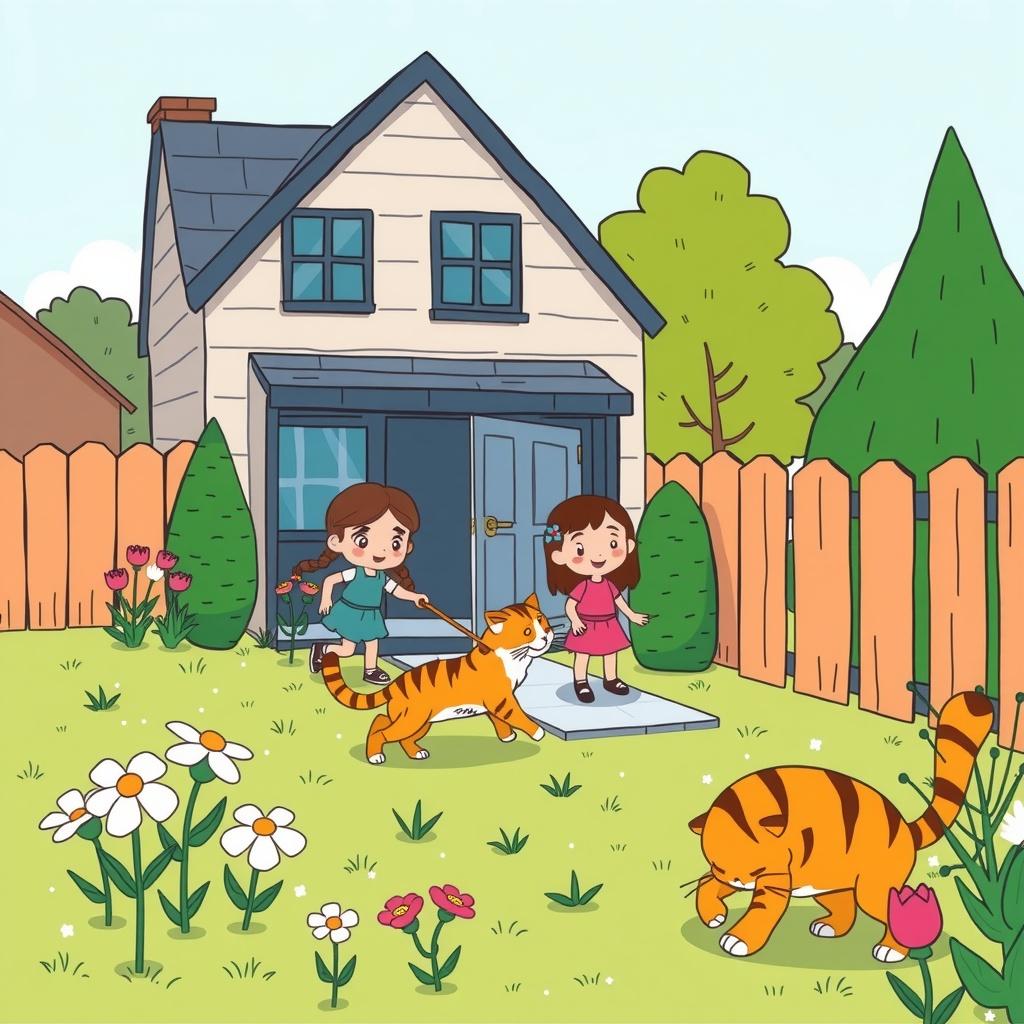 A Tale of Sisters and a Cat