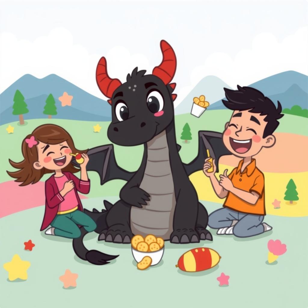 The Joyful Black Dragon
