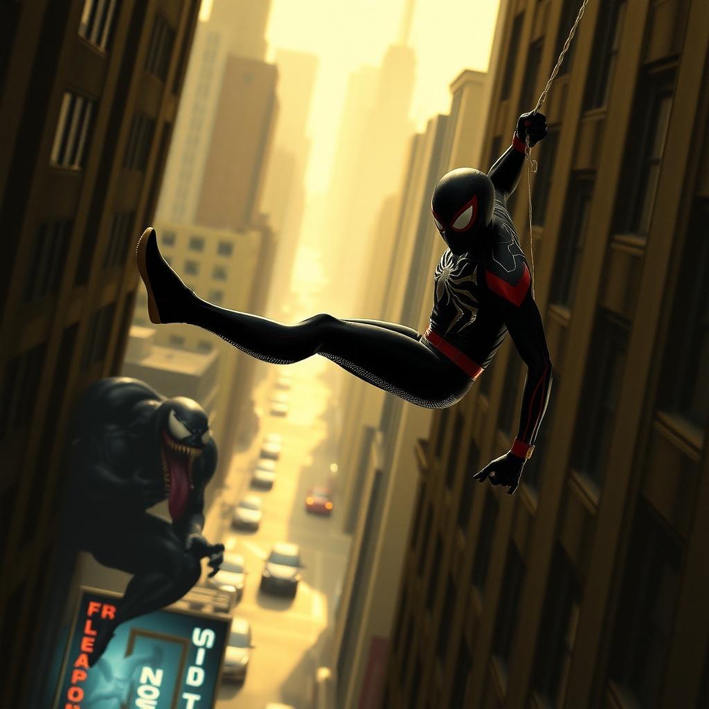 Peter Parker Vs Venom