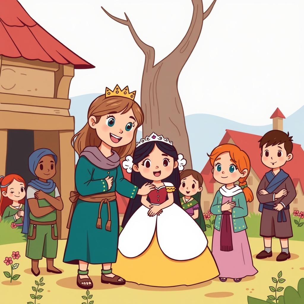 Princess Elara's Kind Heart