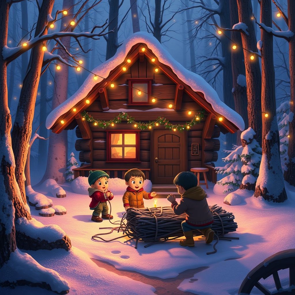 Mischievous fairy christmas