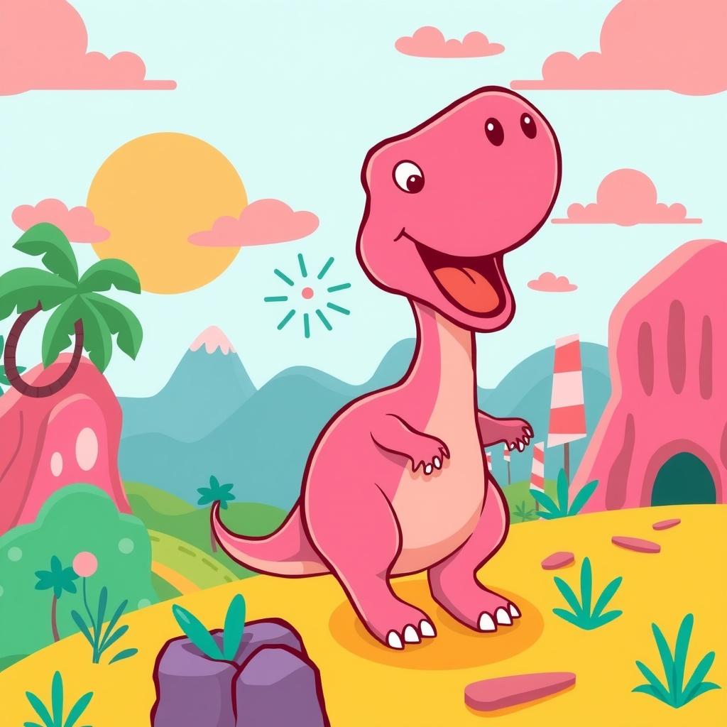 The Adventure of Pinky the Dinosaur