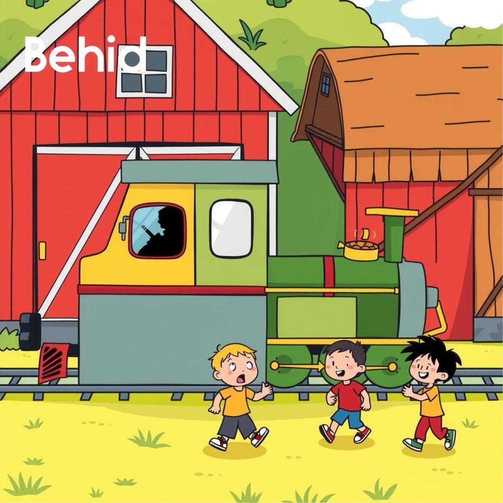 The Adventures of the Little Train and the Big Barn