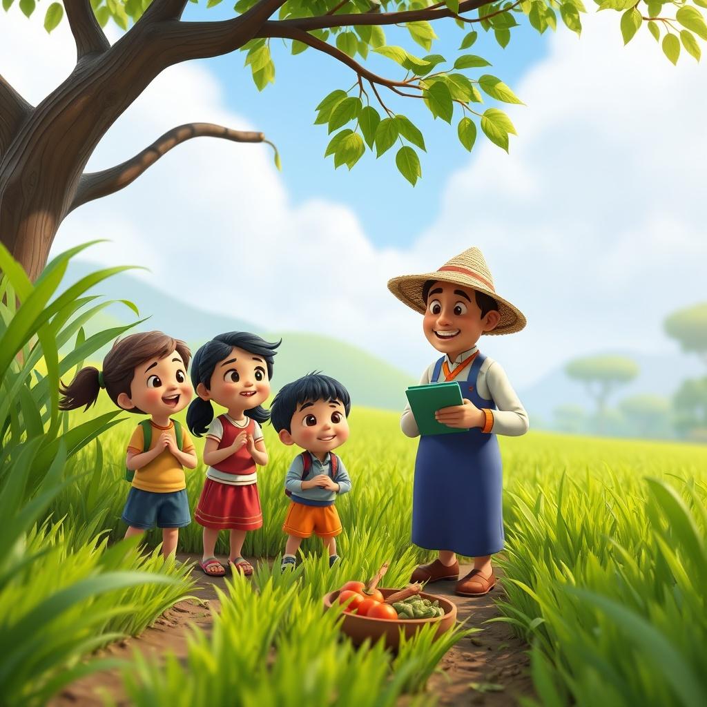The Rice Field Adventure