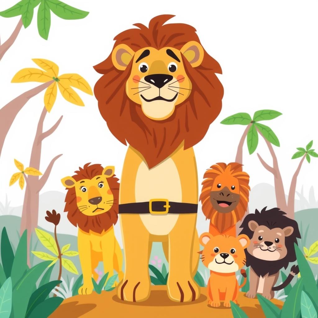 Brave Leo and the Jungle Adventure