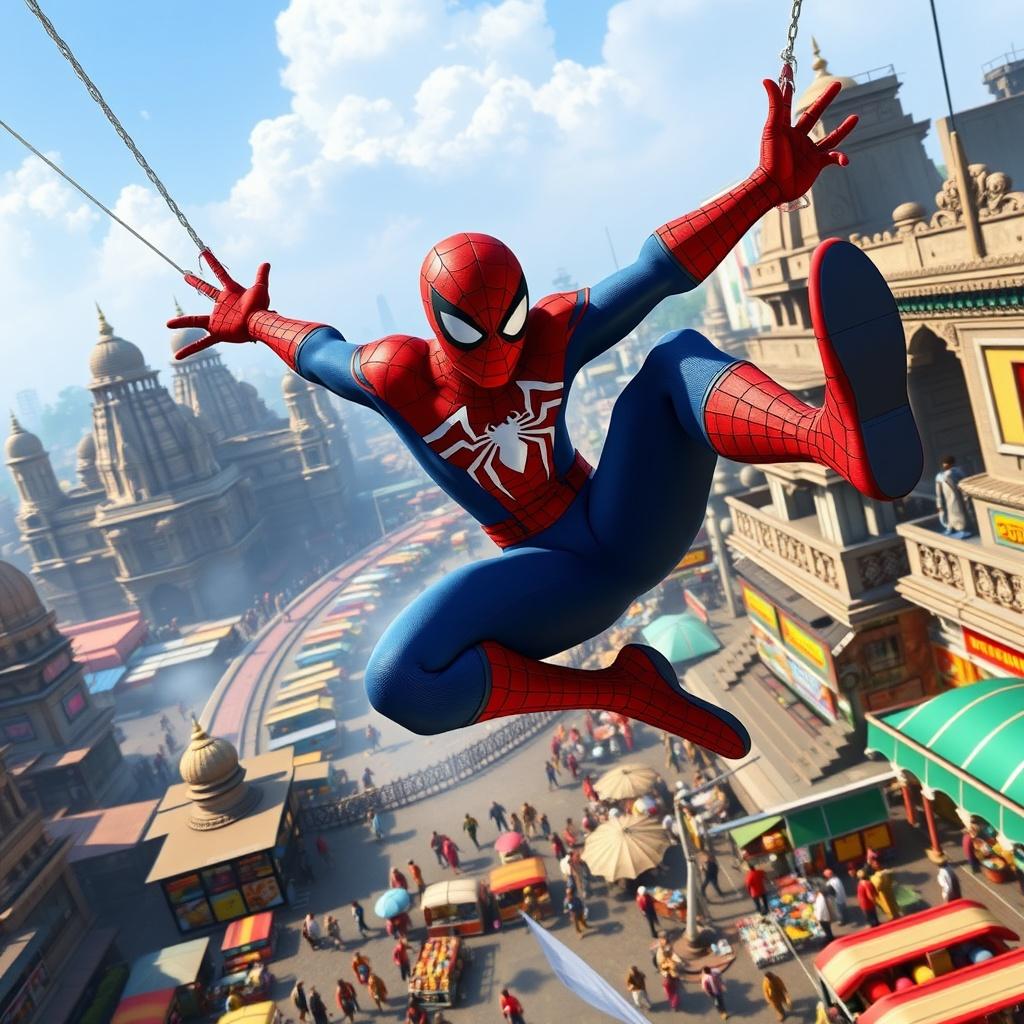 Spiderman's Indian Adventure