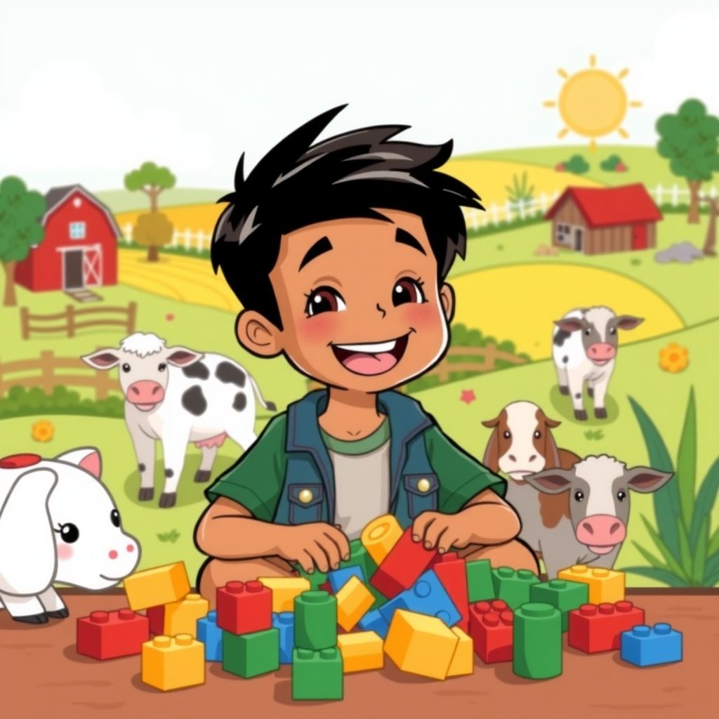 Lincoln’s Farmyard Adventure