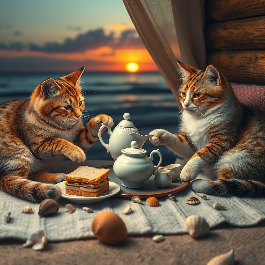 The Whiskered Tea Party