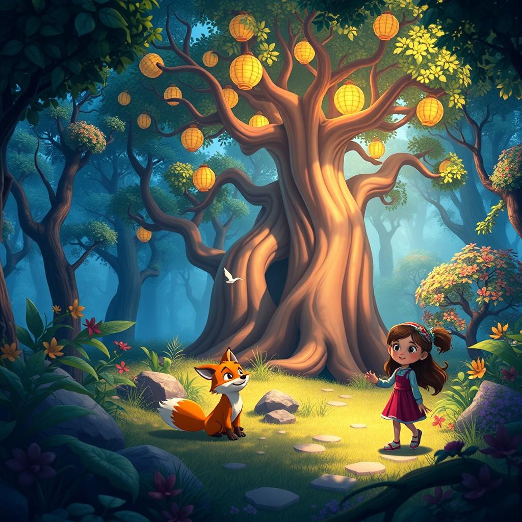 The Fox and the Magical Baobab