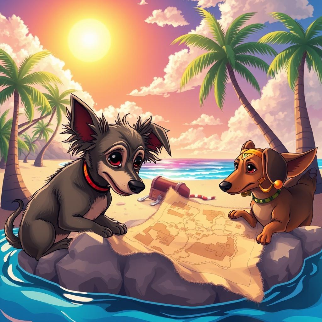 The Treasure of the Tropical Island