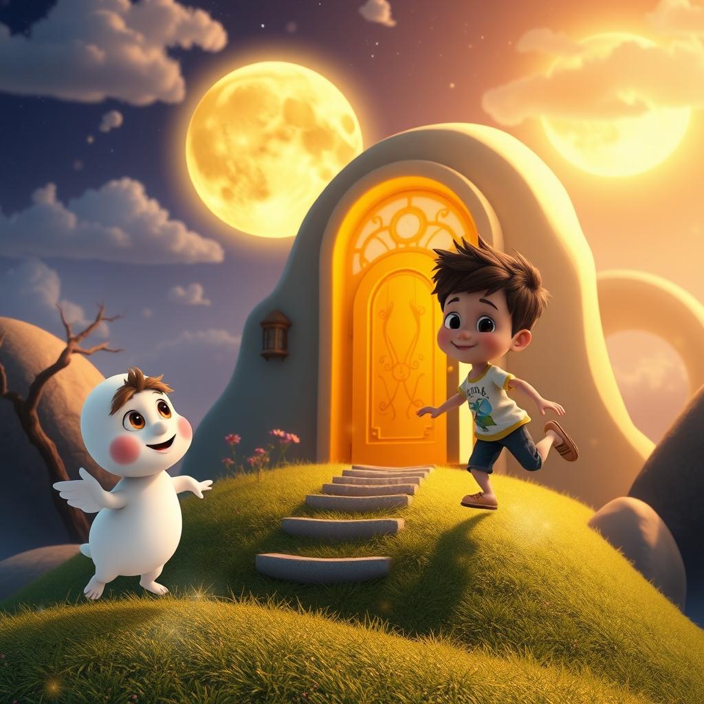 Oliver and the Moon's Secret World