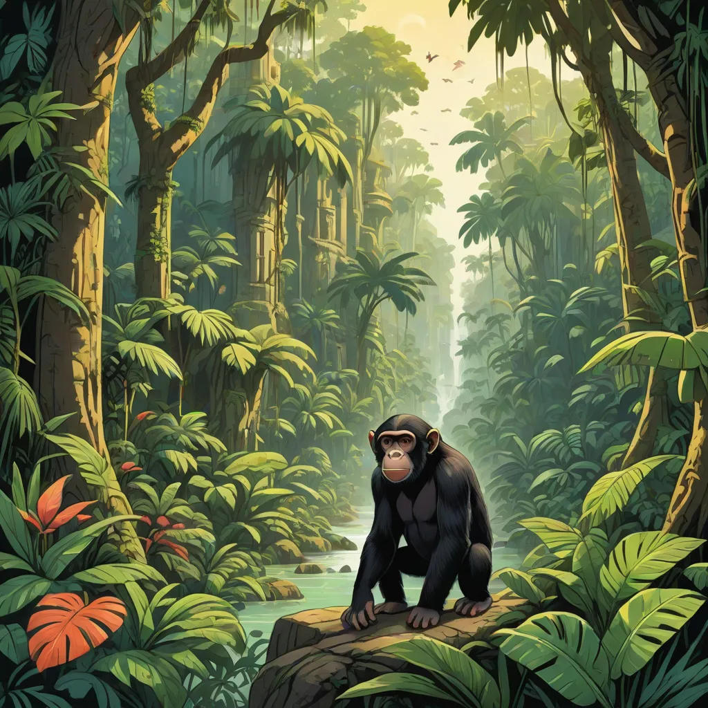 O Menino da Selva: A Aventura de um Filho do Chimpanzé